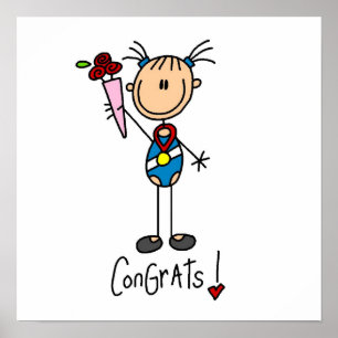 Poster Champion de gymnaste