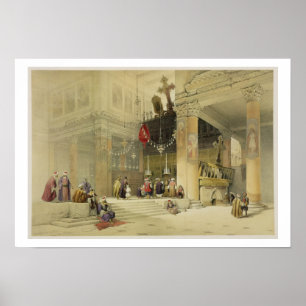 Poster Chancel de l'église de Sainte-Hélène, assiette 87