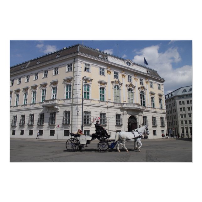 Poster Chancellerie fédérale autrichienne à Ballhausplatz (Devant)