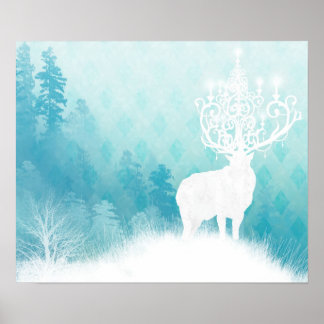 Poster Chandelier Elk