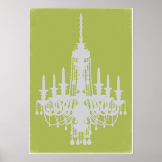 Poster Chandelier simple