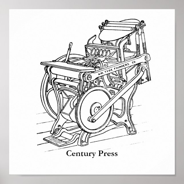 Poster - Chandler et presse à lettres de prix (Devant)