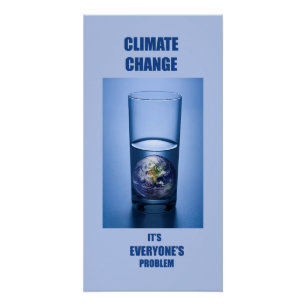 Poster Changement climatique