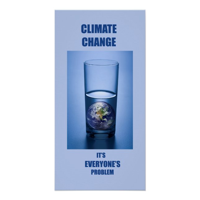 Poster Changement climatique (Devant)