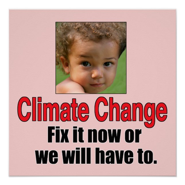 Poster Changement Climatique (Devant)