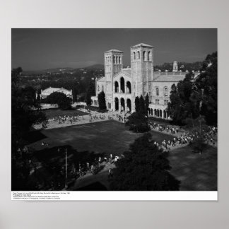 Poster Changement de classe, du haut de l'ancien bâtiment