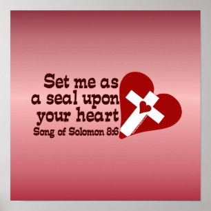 Poster Chanson de Salomon 8:6
