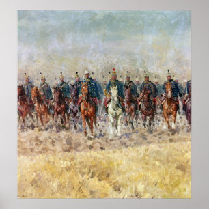 Poster Chant du cygne des hussards, 1931