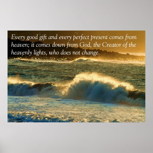 Poster Chaque bon cadeau (Devant)