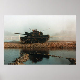 Poster Char de bataille de M60 Patton