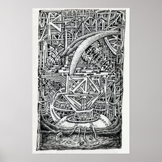 Poster Char Tank par Brian Benson (Devant)