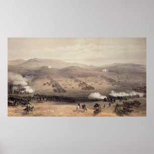 Poster Charge de la brigade de cavalerie légère