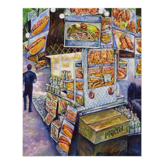 Poster Charge de travail artistique extraordinaire (Devant)