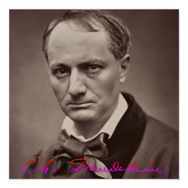 Poster Charles Baudelaire (Devant)