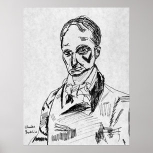 Poster Charles Baudelaire