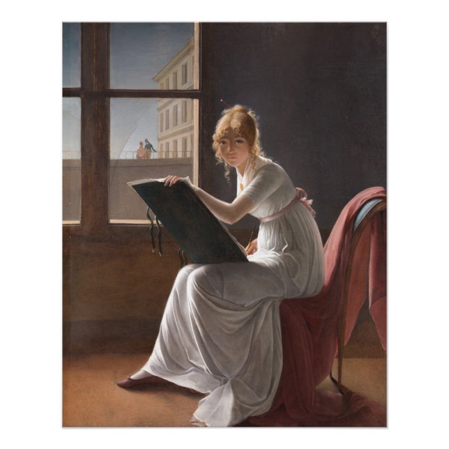 Poster Charlotte du Val d'Ognes par Marie Denise Villers (Devant)