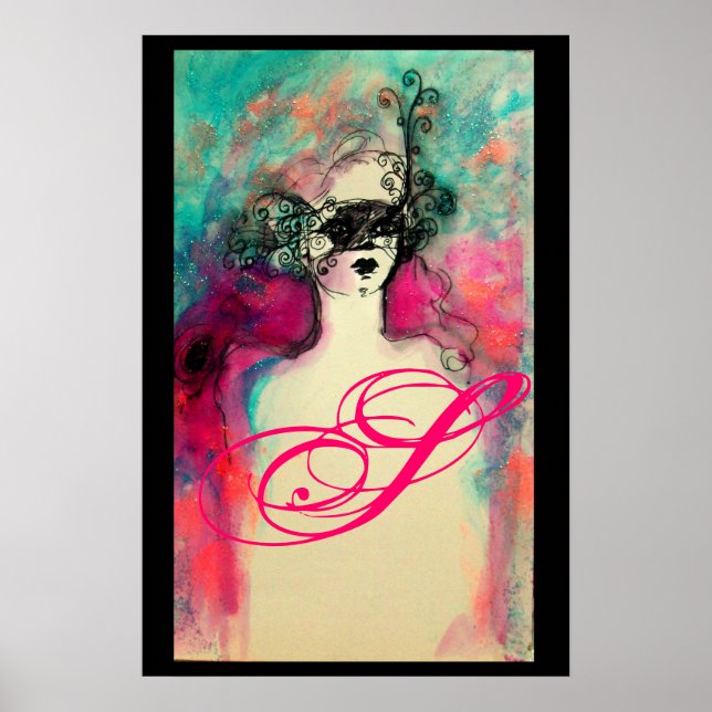 POSTER CHARME MONOGRAMME (Devant)