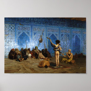 Poster Charmer de serpent