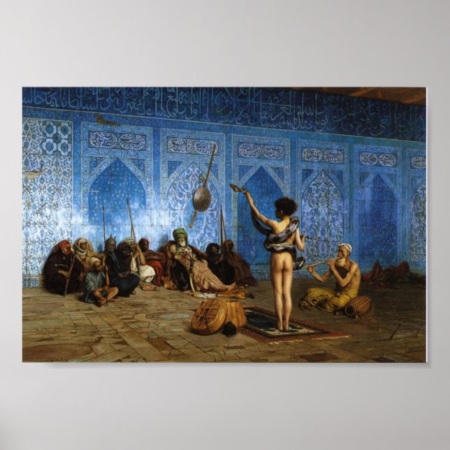 Poster Charmer de serpent (Devant)