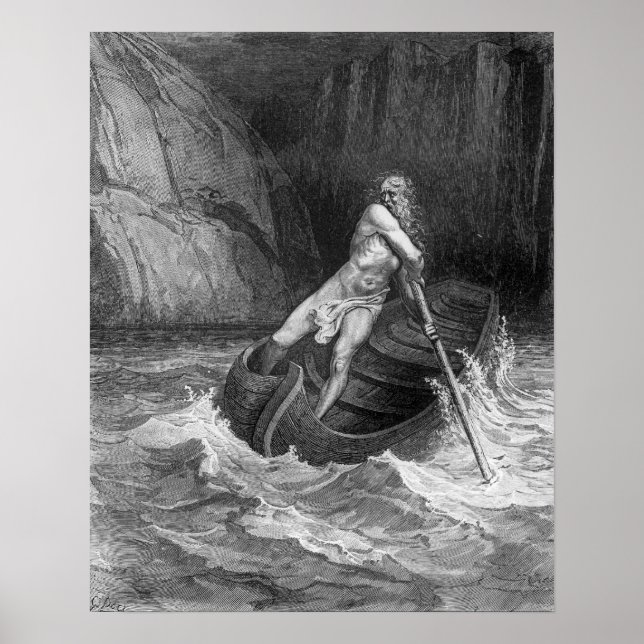 Poster Charon, the Ferryman of Hell (Devant)