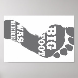 Poster Chasquatch - Bigfoot