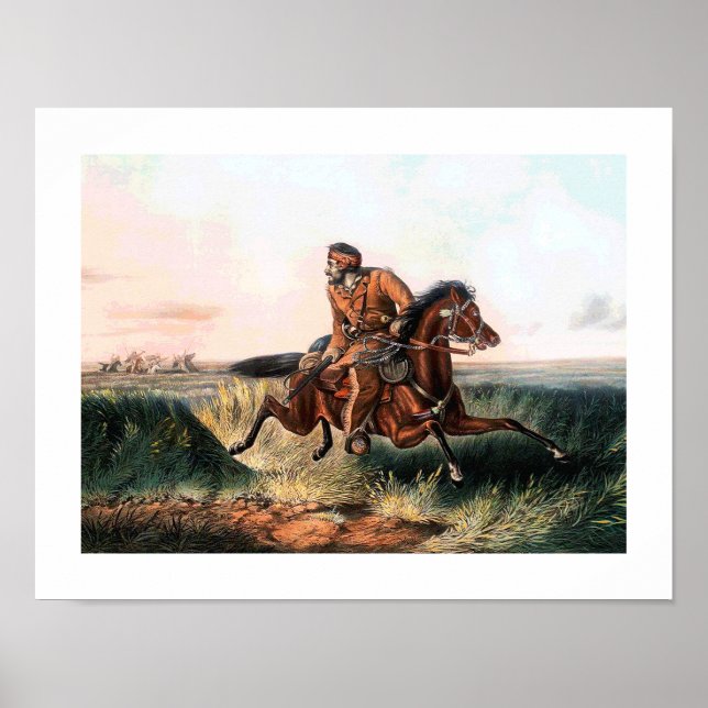 Poster Chasseur des Prairies (Devant)