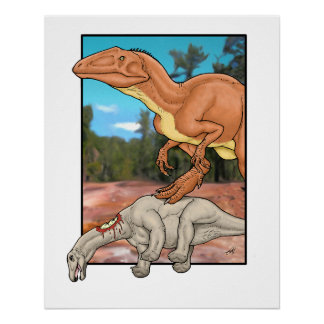 Poster Chasseur et proie