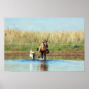 Poster Chasseur junior