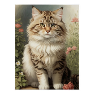 Poster Chat de Sibérie