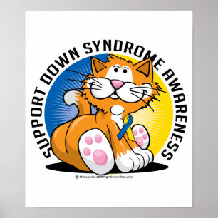 Poster Chat de syndrome de Down