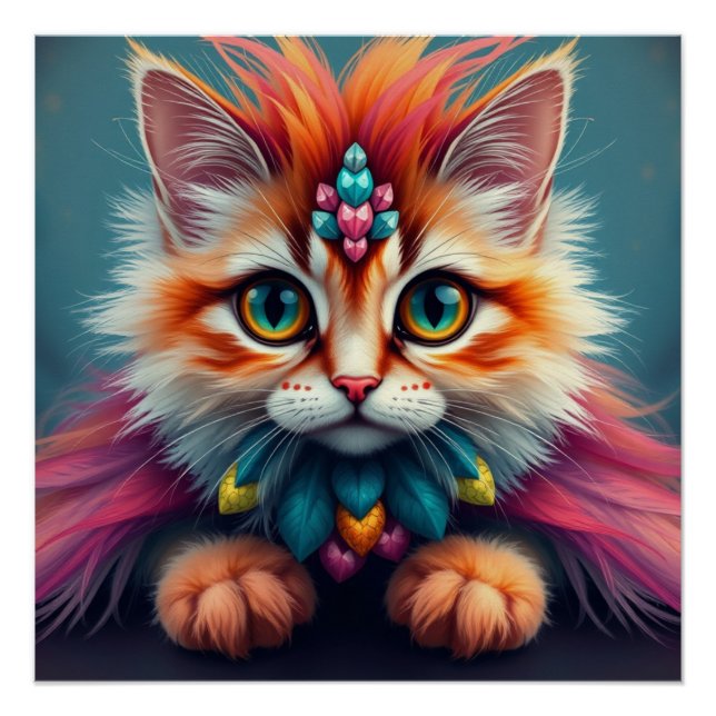 Poster Chat Imaginaire (Devant)