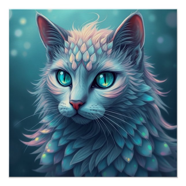 Poster Chat Imaginaire (Devant)