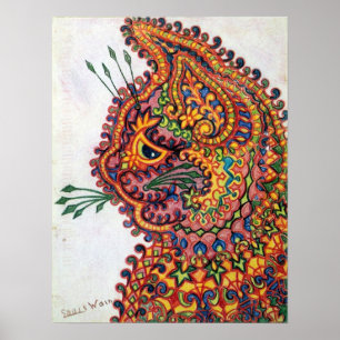 Poster Chat, Louis Wain