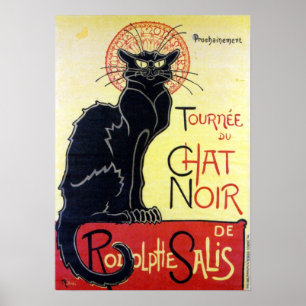 Poster Chat noir, Alexandre Steinlen