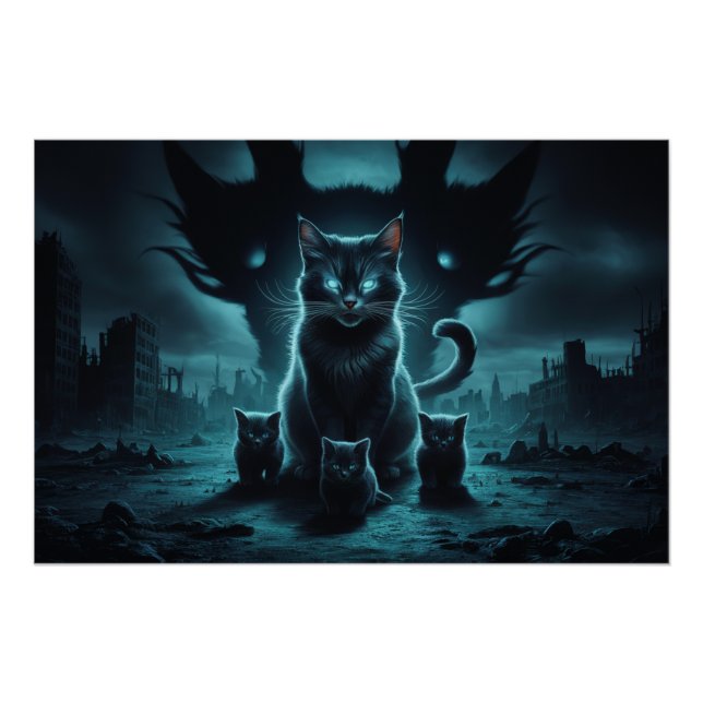 Poster Chat série 11 15 (Devant)