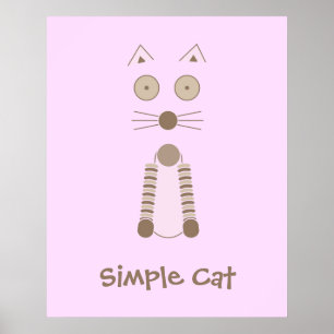 Poster Chat simple