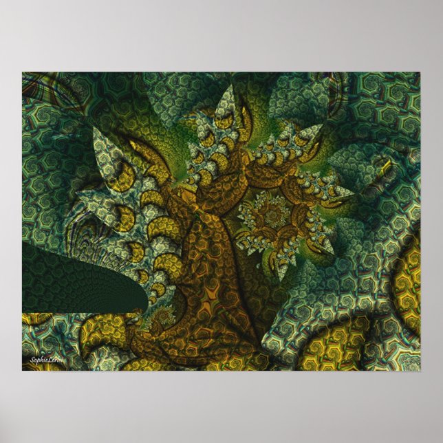 Poster châtaigne (Devant)