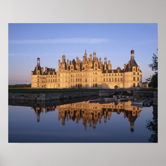 Poster Chateau Chambord, Loire Valley, France (Devant)