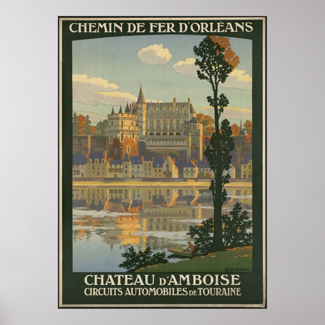 Poster Château d'Amboise (Devant)