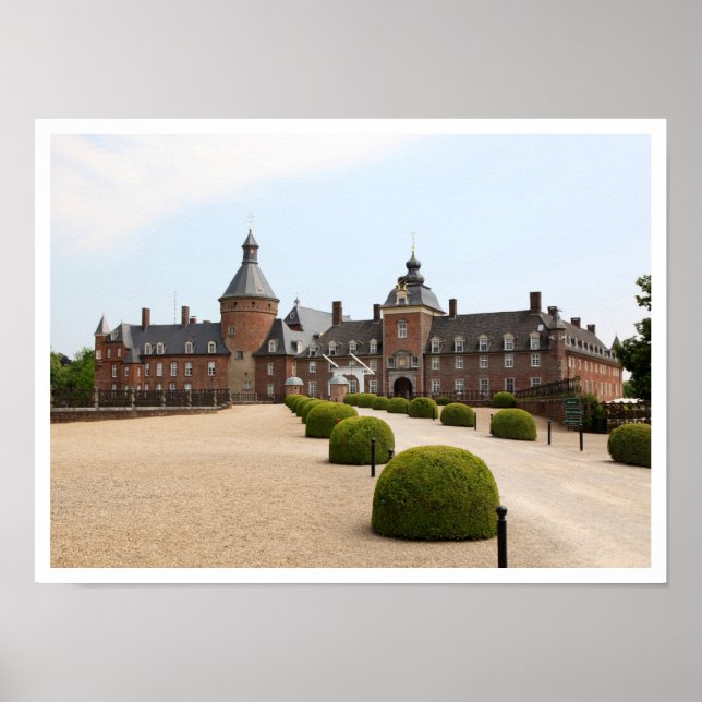Poster Château d'Anholt, Münsterland, Allemagne (Devant)