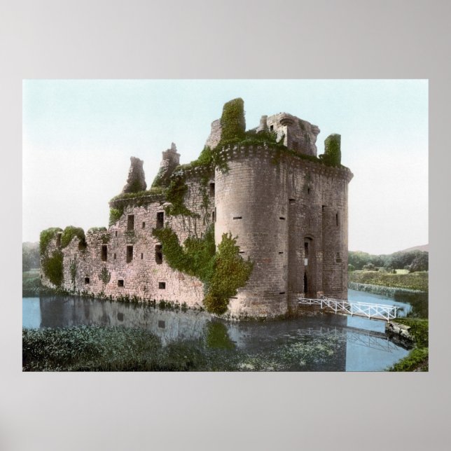 Poster Château de Caerlaverock (Devant)