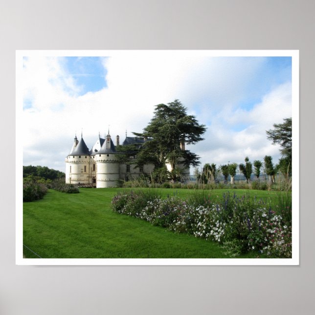 Poster Château de Chaumont-sur-Loire, France (Devant)
