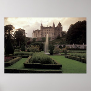 Poster Château de Dunrobin, Écosse
