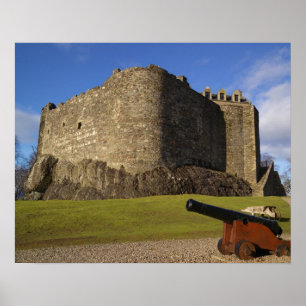 Poster Château de Dunstaffnage, Argyll and Bute, Écosse