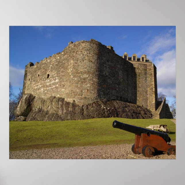 Poster Château de Dunstaffnage, Argyll and Bute, Écosse (Devant)