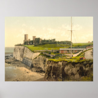 Poster Château de Kingsgate, Margate, Kent, Angleterre