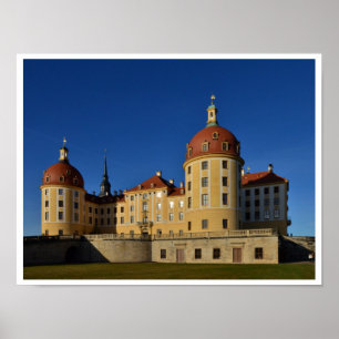 Poster Château de Moritzburg, Saxe, Allemagne