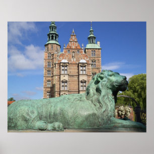 Poster Château de Rosenborg, Copenhague, Danemark