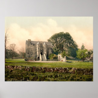 Poster Château de Rowallan, Kilmarnock, Ayrshire, Écosse