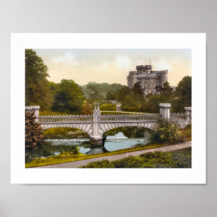 Poster Château d'Eglinton, Ayrshire Écosse